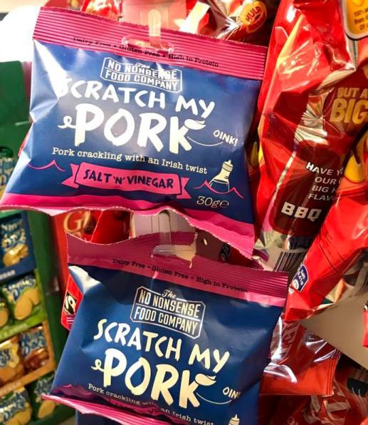 Salt n Vinegar Scratch My Pork available in stores in Ireland Salt n Vinegar Scratch My Pork available in stores in Ireland