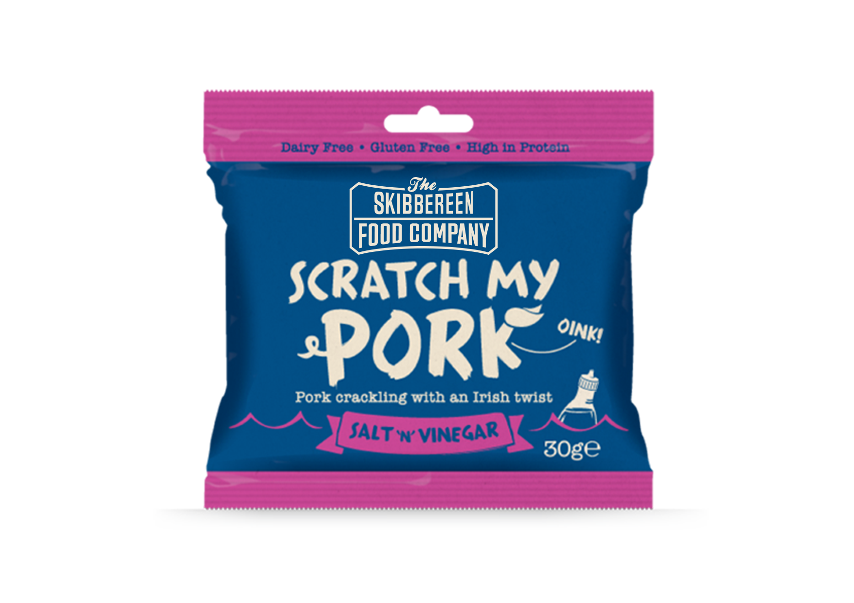 Salt n Vinegar Scratch My Pork pork crackling flavour Salt n Vinegar Scratch My Pork pork crackling flavour