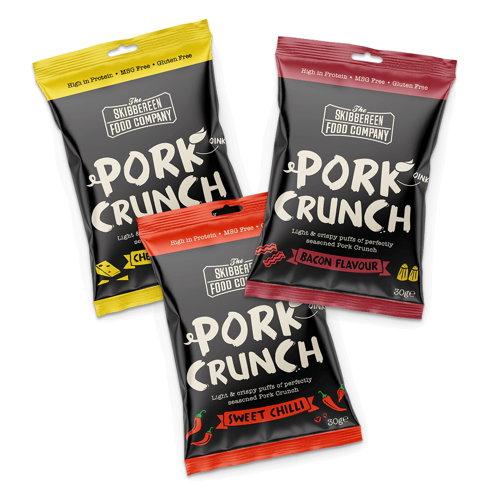 Pork-Crunch-3-Flavours Pork Crunch Snacks - Three Flavours