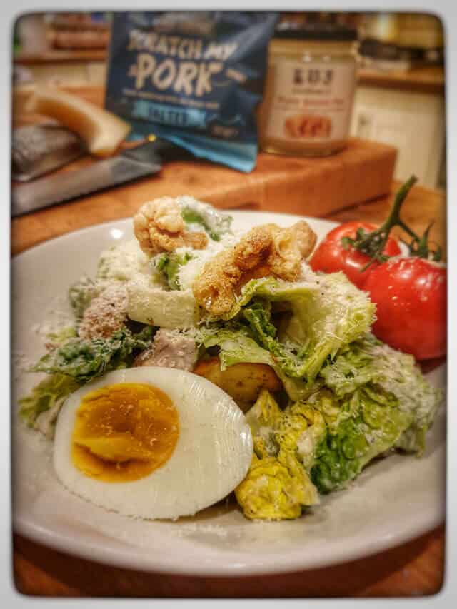 Gluten Free Chicken Caesar Salad