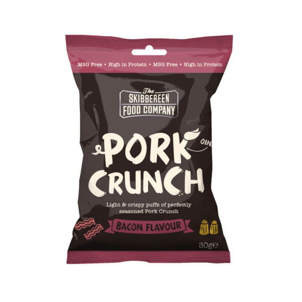 Pork Crunch Bacon Flavour - Front of packaging