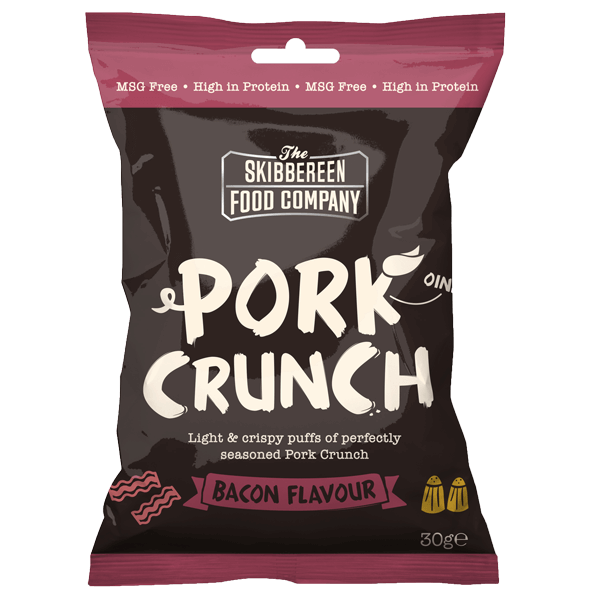 Pork Crunch Bacon Flavour - Front of packaging