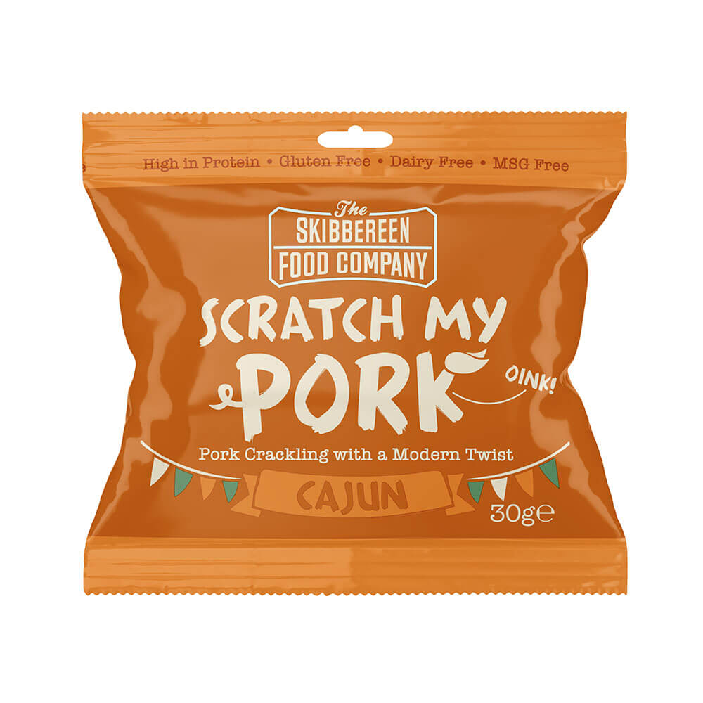 Scratch My Pork Cajun x 12 (30g per pack)