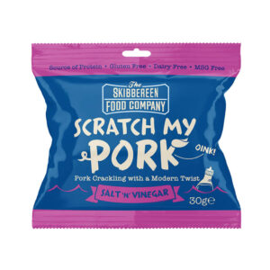 Scratch My Pork Salt & Vinegar x 12 (30g per pack)