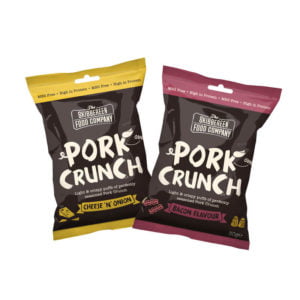 Photo of mixed pack of Pork Crunch snacks