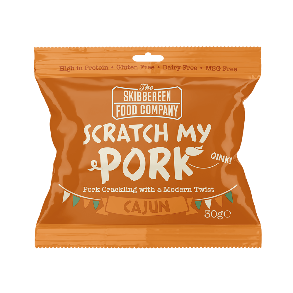 Scratch My Pork - Pork Crackling - Cajun Flavour