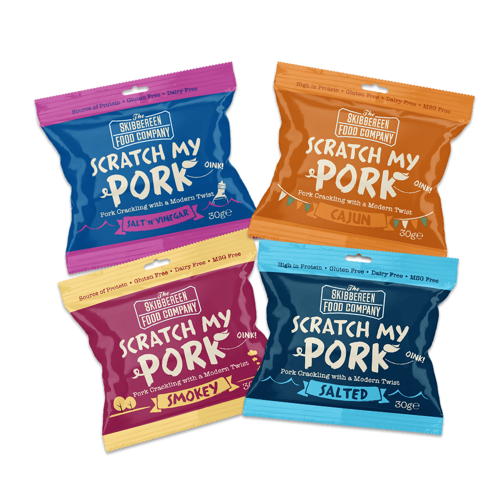 Scratch My Pork 4 Packets Sept 2026 Skibbereen Food Company products
